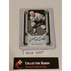 Jeff Carter Autograph 2018-19 Tim Hortons Upper Deck NHL Signatures S-JC SK12227